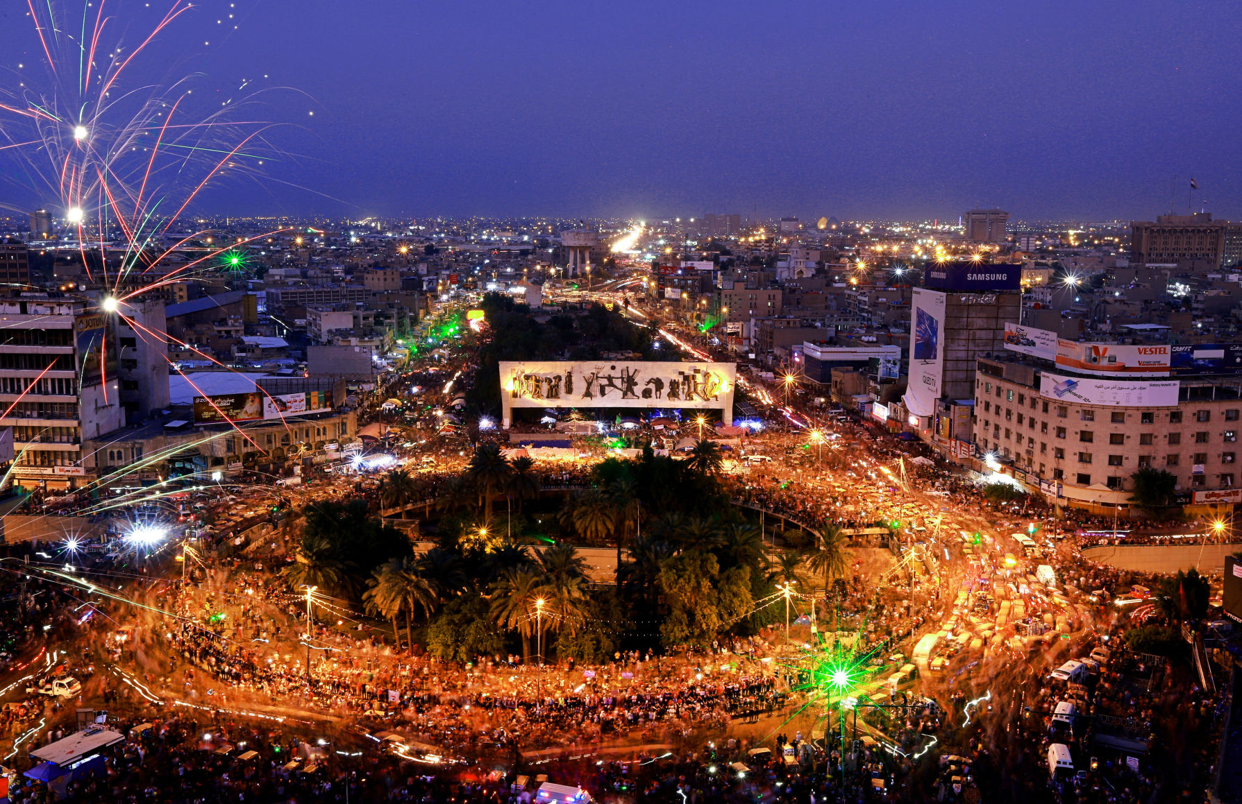APTOPIX Iraq Protests